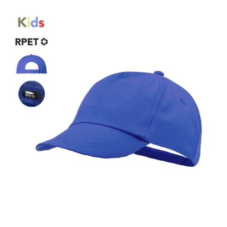Casquette Éco-responsable Personnalisable pour Enfant - Rick Couleurs : jaune Matières : polyester recyclé personnalisation rapi