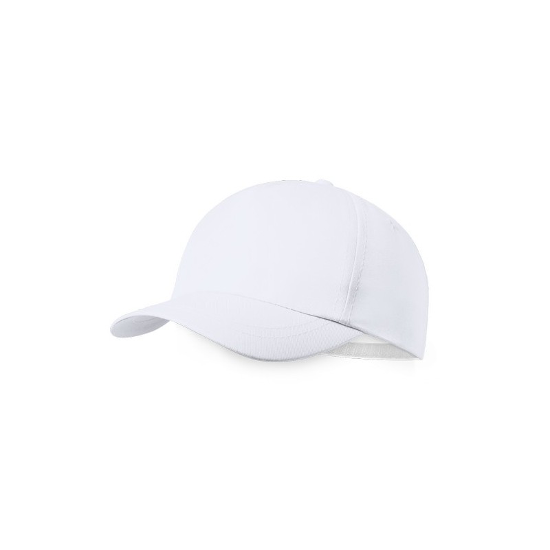 Casquette Éco-responsable Personnalisable pour Enfant - Rick Couleurs : jaune Matières : polyester recyclé impression logo haute