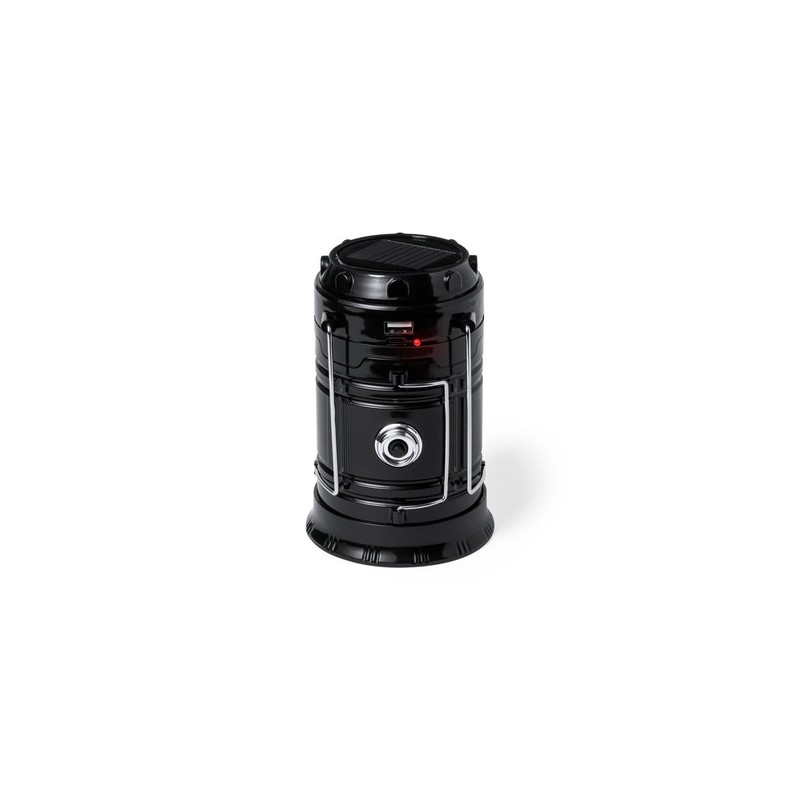 Lampe Énergétique Personnalisée Power Bank Mufar Couleurs : noir marquage laser ultra précis
