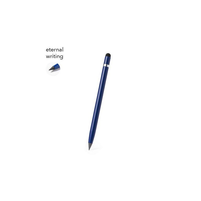 Stylet Crayon Éco-responsable Pratique Personnalisé - Gosfor Matières : aluminium Couleurs : noir objet promotionnel éco-respons