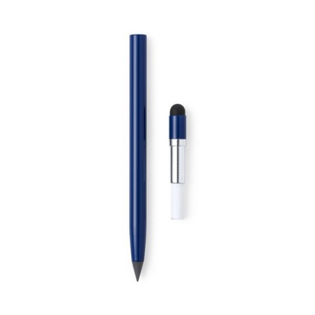 Stylet Crayon Éco-responsable Pratique Personnalisé - Gosfor Matières : aluminium Couleurs : noir cadeau affaires élégant