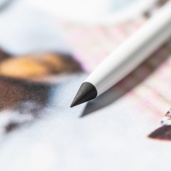 Stylet Crayon Éco-responsable Pratique Personnalisé - Gosfor Matières : aluminium Couleurs : bleu marine objet promotionnel éco-
