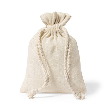 Sac Personnalisé Événementiel Dratinix Matières : coton Couleurs : naturel cadeau entreprise pas cher