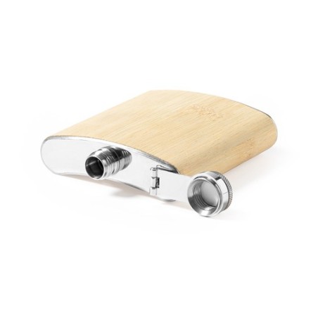 Flacon Éco-responsable en Bambou Pratique Personnalisé - Rediston Matières : bambou goodies publicitaire événementiel