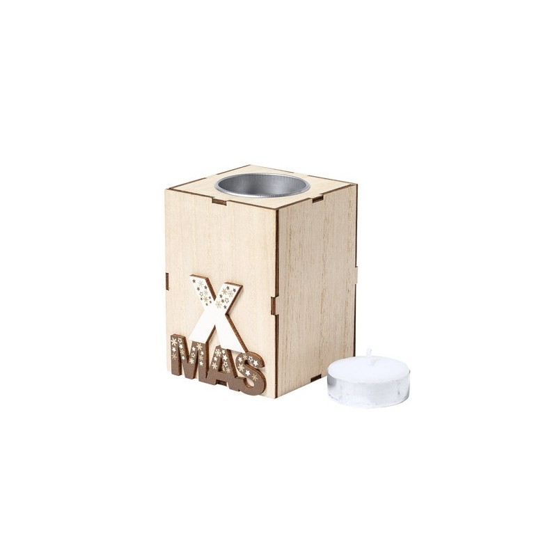 Bougie Aromatique Parfumée Éco-responsable Personnalisée – Jorin Matières : bois personnalisable avec votre logo