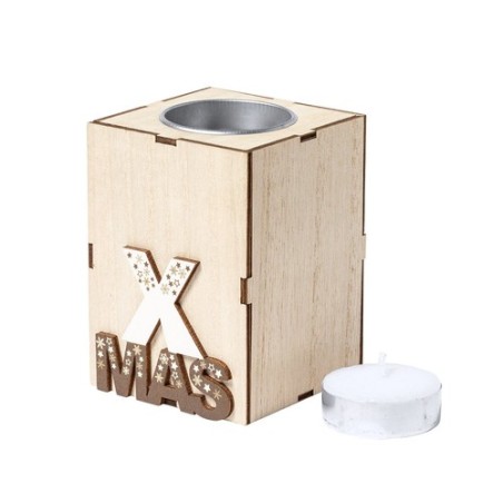 Bougie Aromatique Parfumée Éco-responsable Personnalisée – Jorin Matières : bois personnalisable avec votre logo