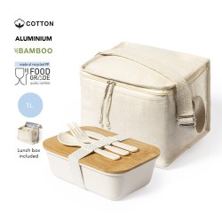 Glacière Isotherme Éco-responsable Personnalisée Pas Cher - Parum Matières : coton Couleurs : naturel 2