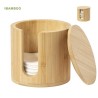 Distributeur Éco-responsable de Lingettes Démaquillantes Personnalisé Kiam Matières : bambou