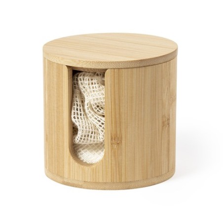 Distributeur de Lingettes Démaquillantes en Bambou