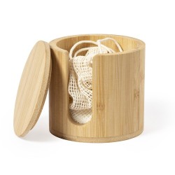 Distributeur Éco-responsable de Lingettes Démaquillantes Personnalisé Kiam Matières : bambou impression haute définition