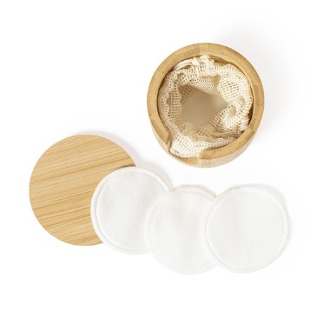Distributeur Éco-responsable de Lingettes Démaquillantes Personnalisé Kiam Matières : bambou livraison express 24h 48h