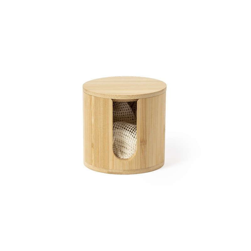 Distributeur Éco-responsable de Lingettes Démaquillantes Personnalisé Kiam Matières : bambou personnalisation rapide en France