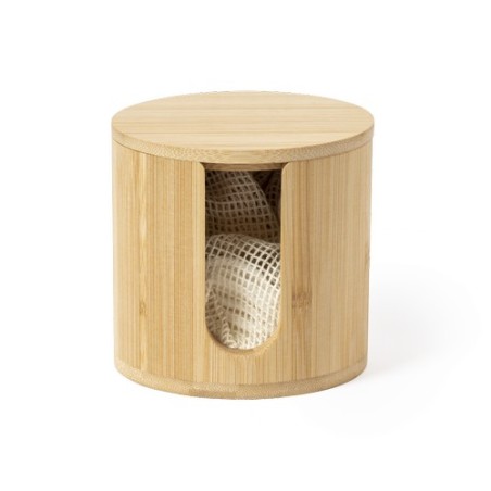 Distributeur de Lingettes Démaquillantes en Bambou