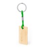 Porte-Clés Éco-responsable Personnalisable - Recbam Matières : bambou Couleurs : naturel goodies personnalisé en stock