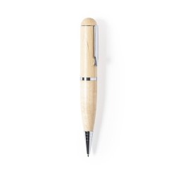 Stylo USB Pratique 16GB Personnalisé Kornon - Cadeau d'Entreprise Matières : bois 2