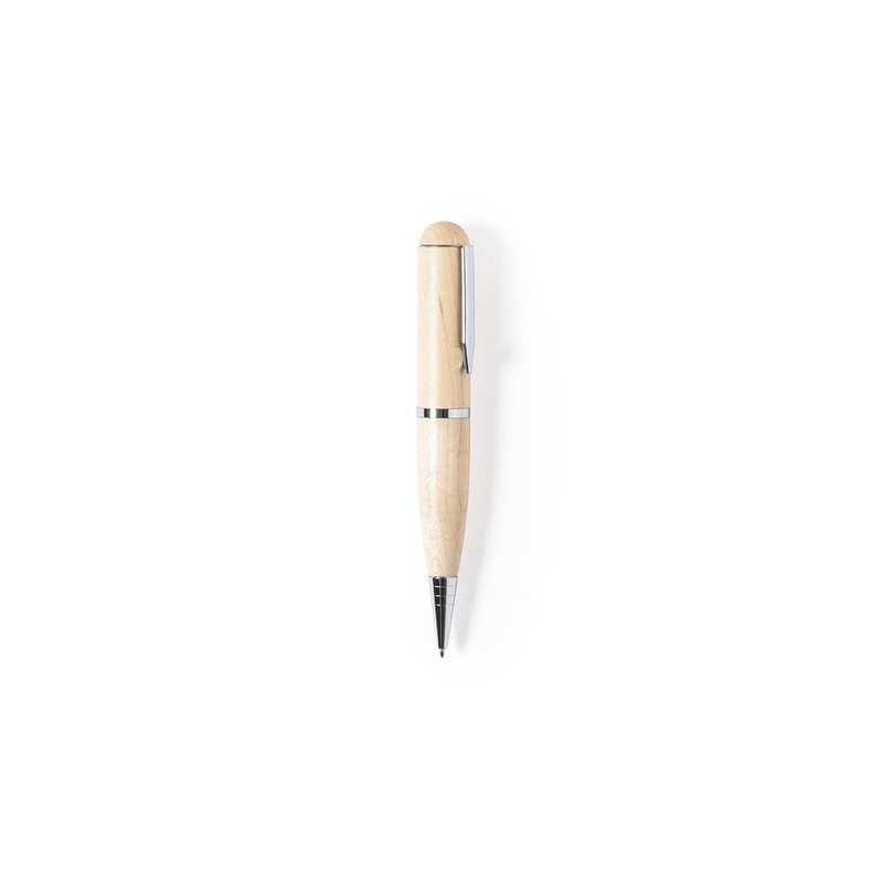 Stylo USB Pratique 16GB Personnalisé Kornon - Cadeau d'Entreprise Matières : bois personnalisable avec votre logo