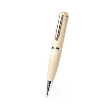 Stylo USB Pratique 16GB Personnalisé Kornon - Cadeau d'Entreprise Matières : bois cadeau entreprise pas cher