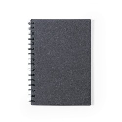 Cahier Éco-responsable Pratique Personnalisé A5 Idina pas cher Matières : carton recyclé Couleurs : naturel goodies publicitaire