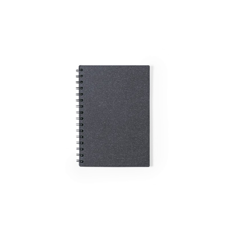 Cahier Éco-responsable Pratique Personnalisé A5 Idina pas cher Matières : carton recyclé Couleurs : naturel goodies publicitaire