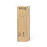 Bouteille Éco-responsable Personnalisable Guiver Matières : bambou Couleurs : argenté marquage laser ultra précis
