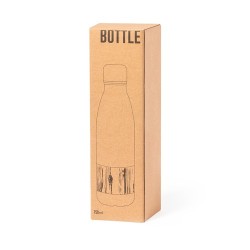 Bouteille Éco-responsable Personnalisable Guiver Matières : bambou Couleurs : argenté livraison express 24h 48h