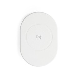 Chargeur Éco-responsable Personnalisé 10W Zosmal RCS Matières : ABS recyclé Couleurs : blanc