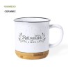 Tasse Personnalisée Élégante et Pratique pas cher - Larray Matières : bambou Couleurs : blanc goodies publicitaire événementiel