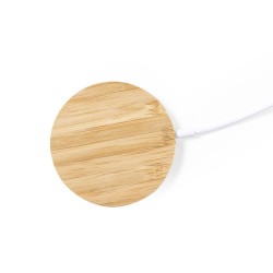 Chargeur Support Éco-responsable Innovant Personnalisé Noopy pas cher Matières : bambou Couleurs : blanc