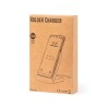 Chargeur Support Éco-responsable Innovant Personnalisé Noopy pas cher Matières : bambou Couleurs : blanc livraison express 24h 4