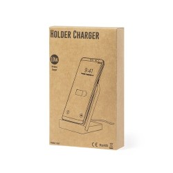 Chargeur Support Éco-responsable Innovant Personnalisé Noopy pas cher Matières : bambou Couleurs : blanc objet promotionnel éco-