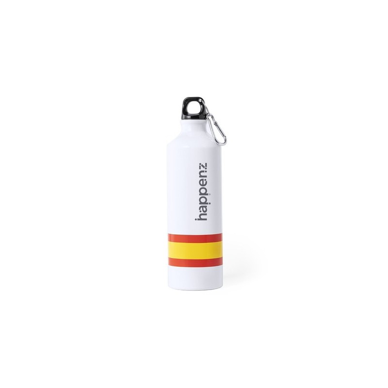 Gourde Sportive Personnalisable Alprin Matières : aluminium Couleurs : drapeau Espagne cadeau entreprise pas cher