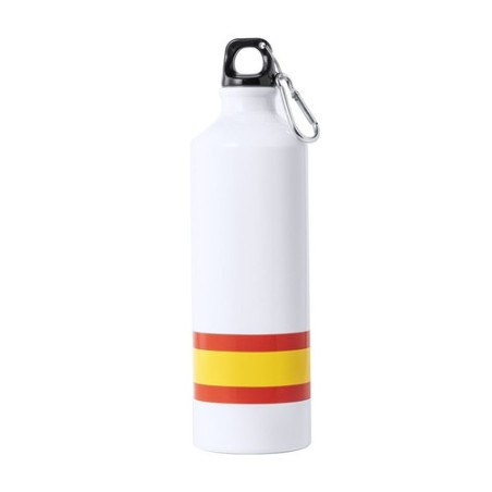 Gourde Sportive Personnalisable Alprin Matières : aluminium Couleurs : drapeau Espagne goodies publicitaire événementiel