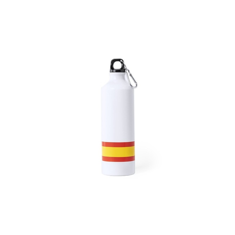 Gourde Sportive Personnalisable Alprin Matières : aluminium Couleurs : drapeau Espagne impression haute définition