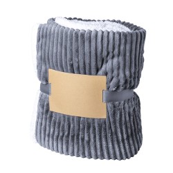 Couverture personnalisée confortable et stylée - Karovix pas cher Matières : polaire Couleurs : gris