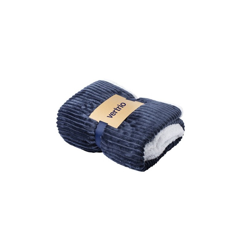 Couverture personnalisée confortable et stylée - Karovix pas cher Matières : polaire Couleurs : gris marquage laser ultra précis
