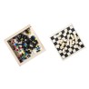 Set personnalisé de jeux Parchess - Échecs, dames et Parcheesi pas cher Matières : bois personnalisable avec votre logo