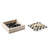 Set personnalisé de jeux Parchess - Échecs, dames et Parcheesi pas cher Matières : bois cadeau entreprise pas cher