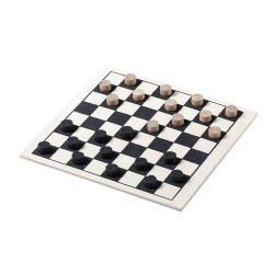 Set personnalisé de jeux Parchess - Échecs, dames et Parcheesi pas cher Matières : bois goodies publicitaire événementiel