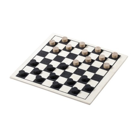 Set personnalisé de jeux Parchess - Échecs, dames et Parcheesi pas cher Matières : bois goodies publicitaire événementiel