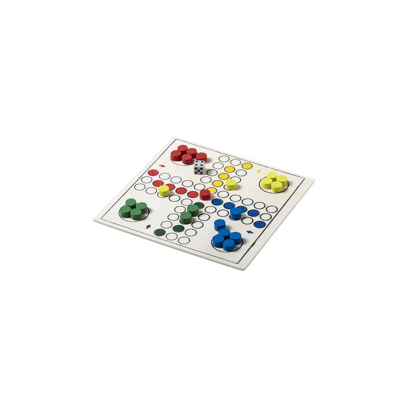 Set personnalisé de jeux Parchess - Échecs, dames et Parcheesi pas cher Matières : bois impression haute définition