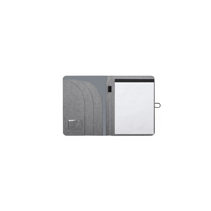 Porte-Documents Éco-responsable et Pratique Personnalisé Sorgax Couleurs : gris Matières : polyester recyclé goodies entreprise 