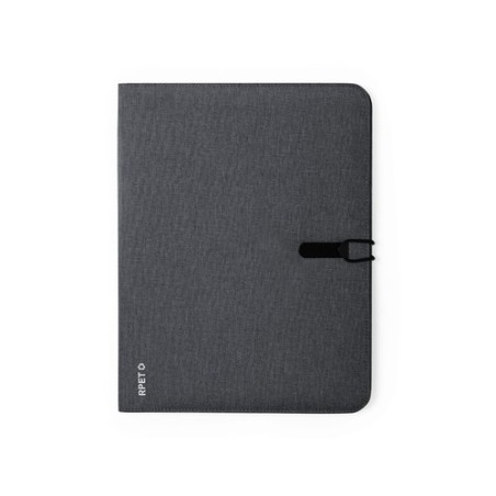 Porte-Documents Éco-responsable et Pratique Personnalisé Sorgax Couleurs : noir Matières : polyester recyclé cadeau entreprise p