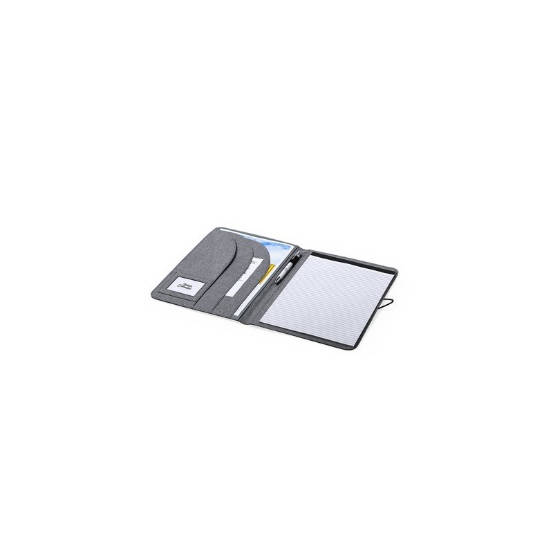 Porte-Documents Éco-responsable et Pratique Personnalisé Sorgax Couleurs : noir Matières : polyester recyclé goodies personnalis