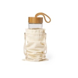 Sac Éco-Friendly en Coton Personnalisé - Sac Bouteille Marcex Matières : coton Couleurs : naturel goodies publicitaire événement