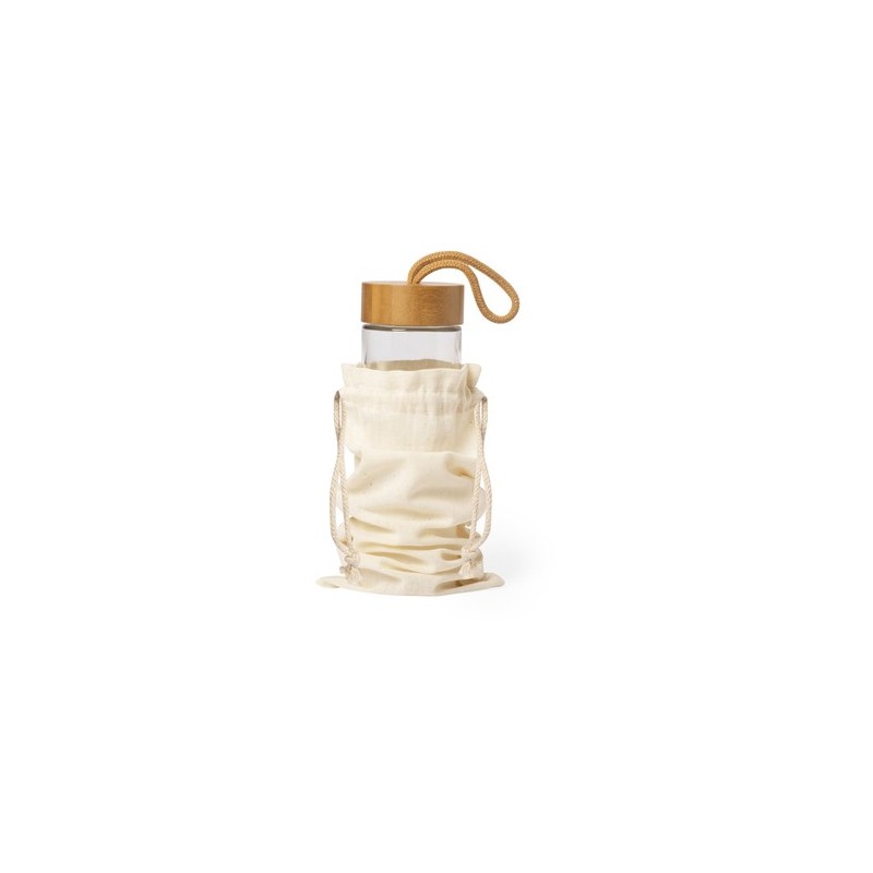 Sac Éco-Friendly en Coton Personnalisé - Sac Bouteille Marcex Matières : coton Couleurs : naturel goodies publicitaire événement
