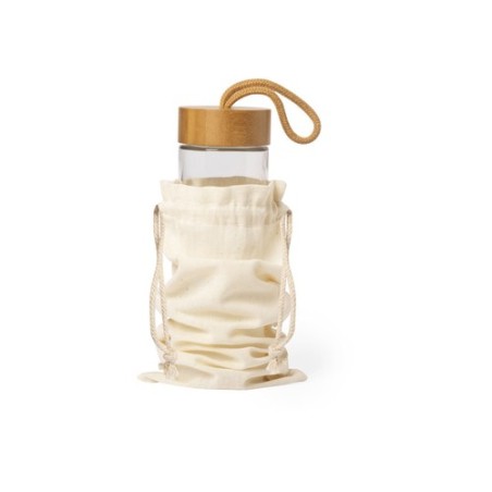 Sac Éco-Friendly en Coton Personnalisé - Sac Bouteille Marcex Matières : coton Couleurs : naturel goodies publicitaire événement