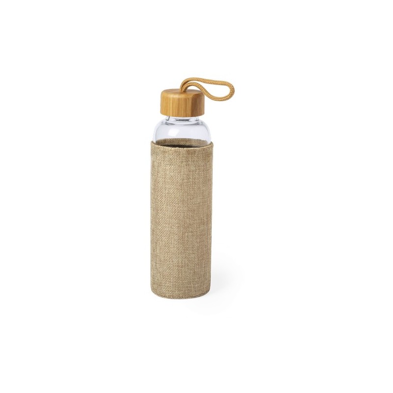 Gourde Éco-Responsable 500 ml Personnalisée pas cher Kasfol Matières : bambou objet promotionnel éco-responsable