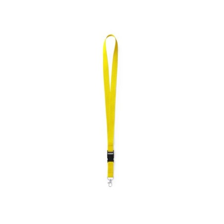 Lanyard Publicitaire Personnalisé Éco-responsable Kunel Matières : polyester Couleurs : rouge personnalisation rapide en France