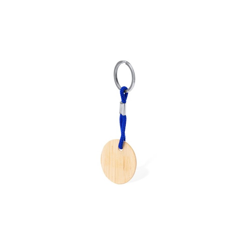 Porte-Clés Éco-responsable Personnalisable - Cirbam Matières : bambou Couleurs : naturel goodies personnalisé en stock