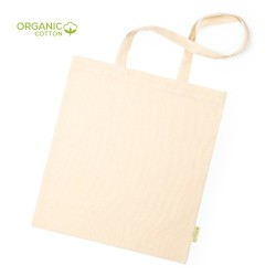 Sac Éco-responsable Pratique Personnalisé en Coton Bio Missam Matières : coton organique Couleurs : naturel goodies publicitaire